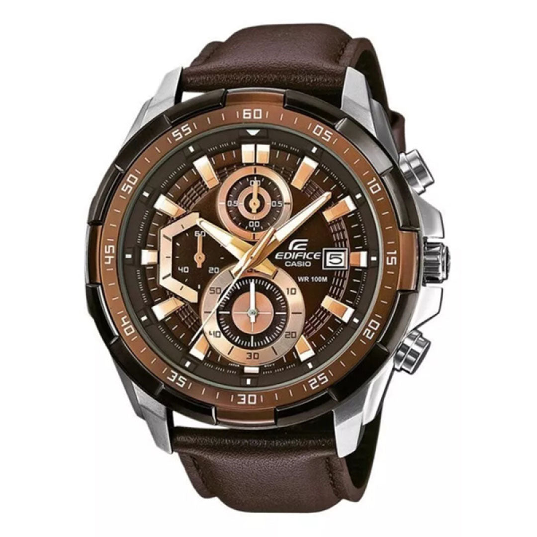 Leather straps Casio Edifice Chronograph Timepiece